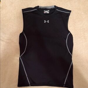 Under Armour Black and Gray compression shirt